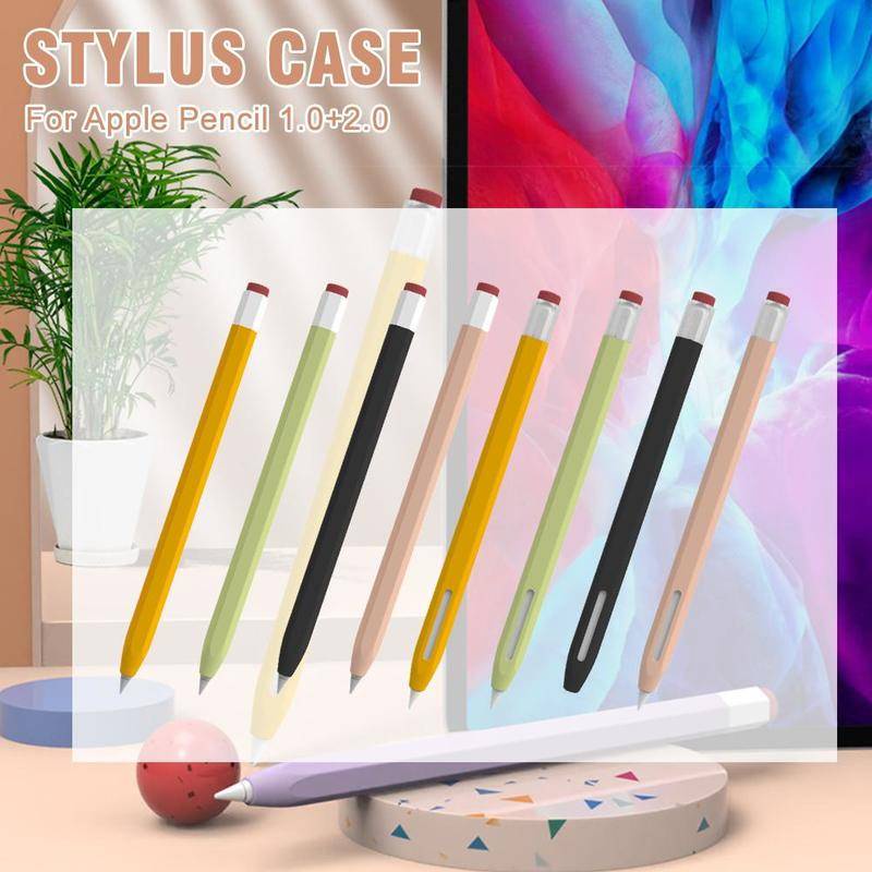 Silikon Pelindung Untuk Apple Pensil1 2 Untuk Tablet Pen Stylus Protective Sleeve Cover Anti slip Dan Anti Rontok