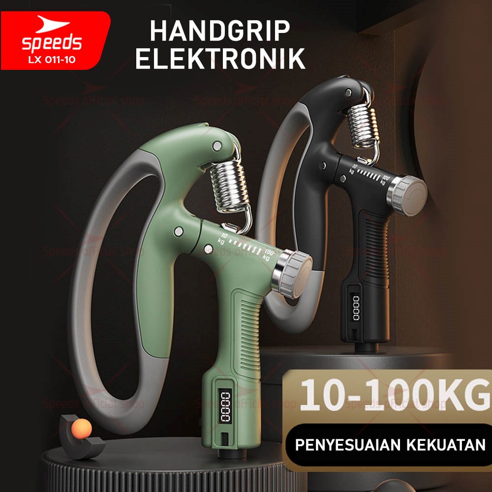 Jual SPEEDS Hand Grip Ergonomis + Digital Counter Fitness Untuk