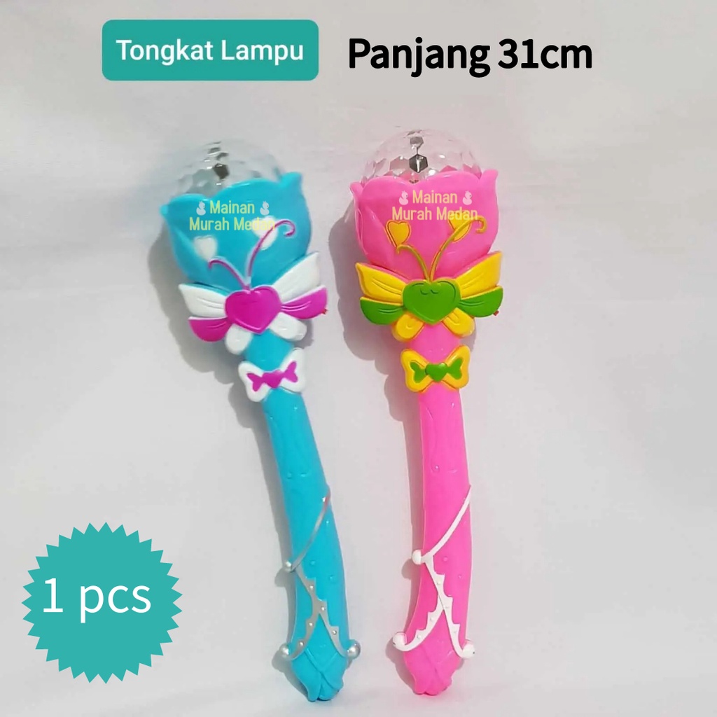 Mainan Murah Medan - Mainan Tongkat Peri Baalveer Light & Sound