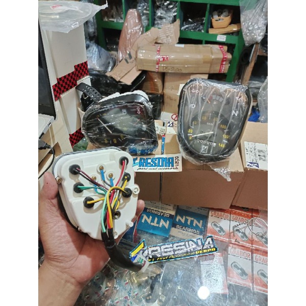 Speedometer vespa px pxe exclusive spartan strada impor bagus
