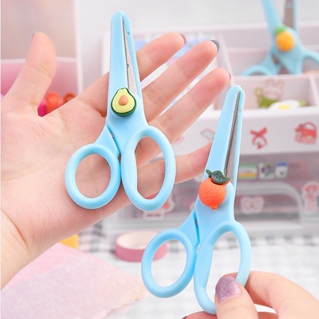 T&amp;Y Gunting Cute Alat Tulis Anak Sekolah Kartun Diy Kertas Buatan Tangan Kantor Kecantikan Portabel Scissors Murah