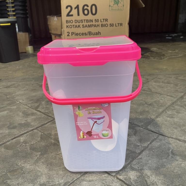 NEW ㊊ Toples Es Buah / Toples Buah + Gayung 15 - 25 Liter / Aquarium Es Kelapa LOVENIA ❖