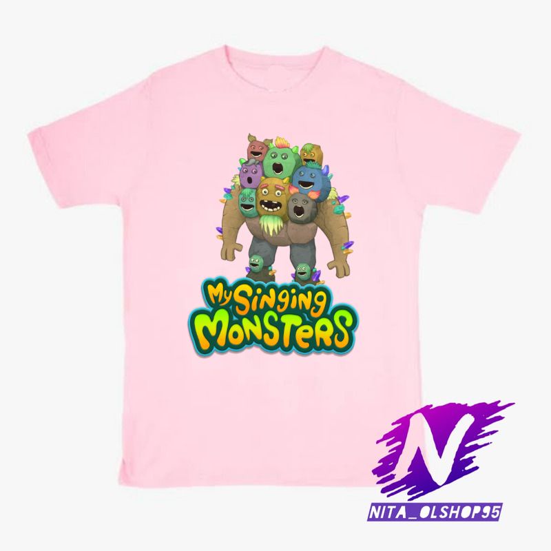 kaos mysinging monsters baju anak karakter my singing