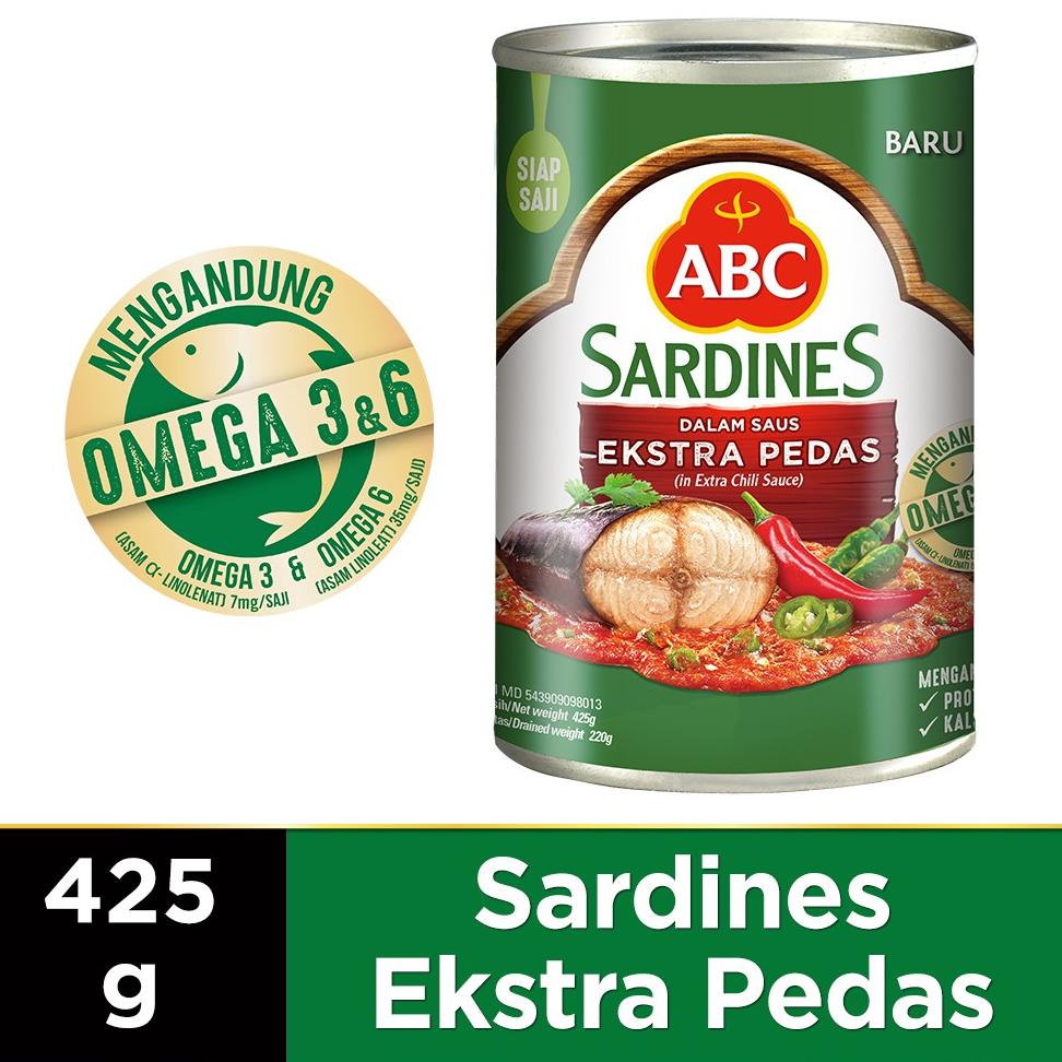 

╔║╗ ABC Sarden Saus Extra Pedas 425 g