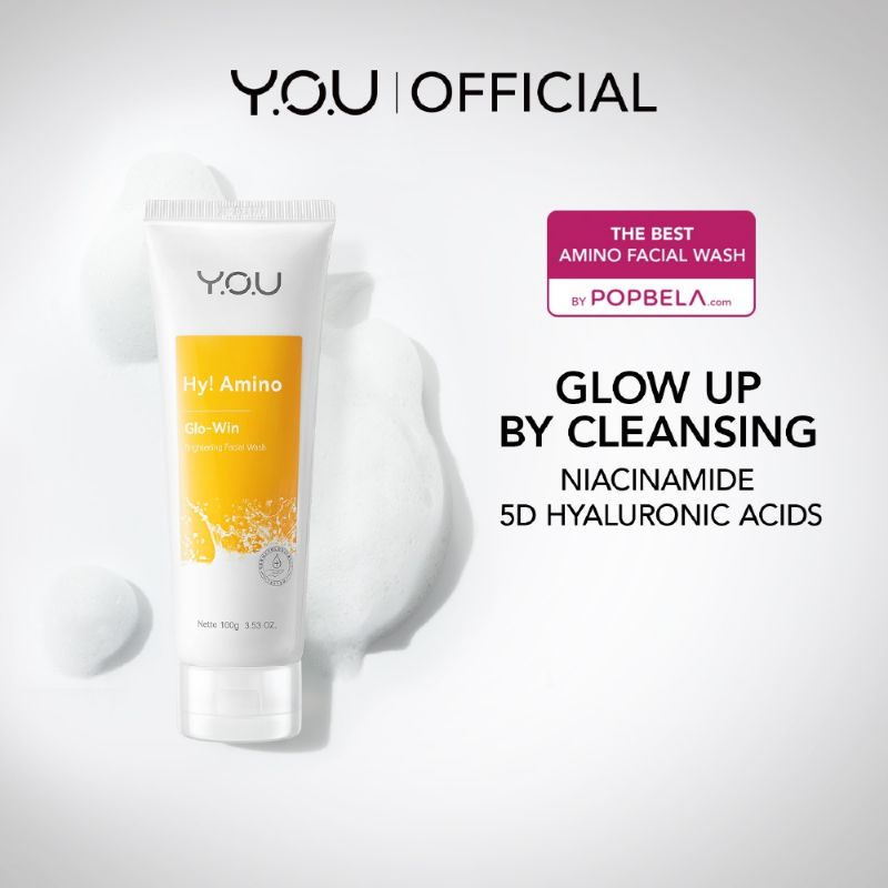 YOU HY! AMINO FACIAL WASH ACNE BRIGHTENING OIL CONTROL