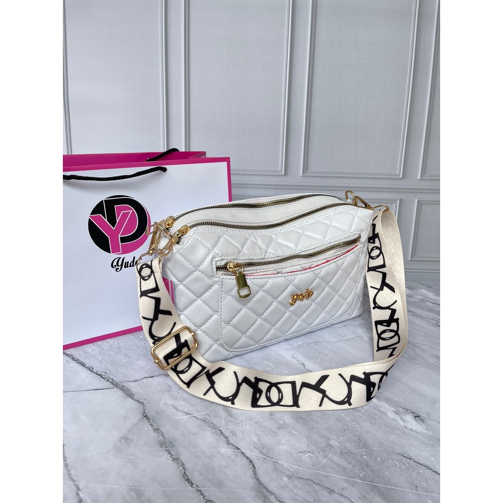 NEW PRODUK TAS SELEMPANG WANITA CH TERBARU 3 RUANG LOOK LIKE IMPORT