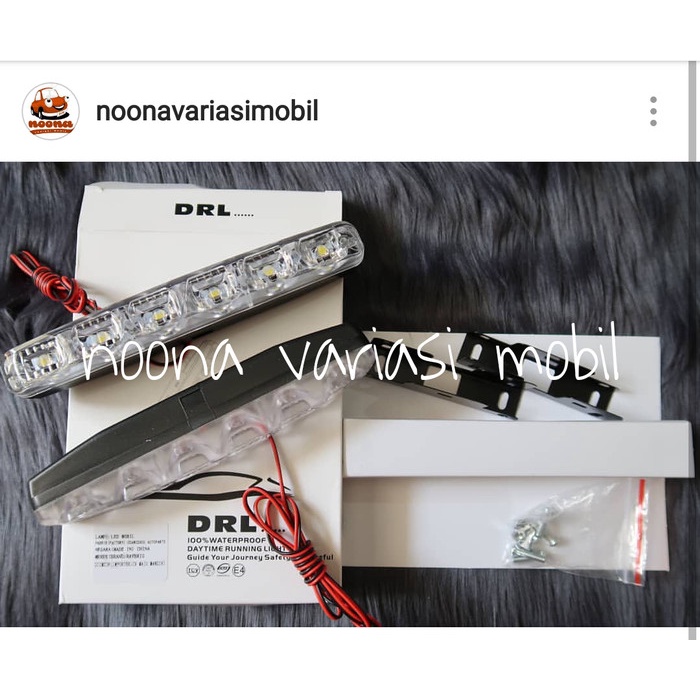 lampu drl mobil dua kabel lampu bemper mobil murah