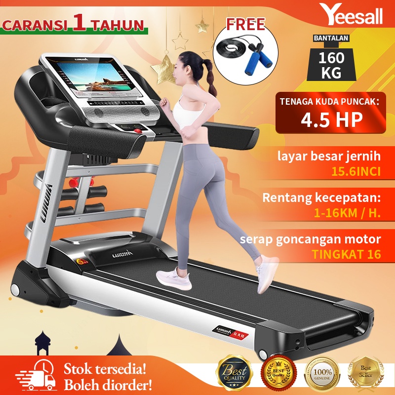 Alat Olahraga Treadmill Alat Fitness Treadmill Elektrik Treadmill Elektrik Treadmill Walking Running - Alat Fitness Lari