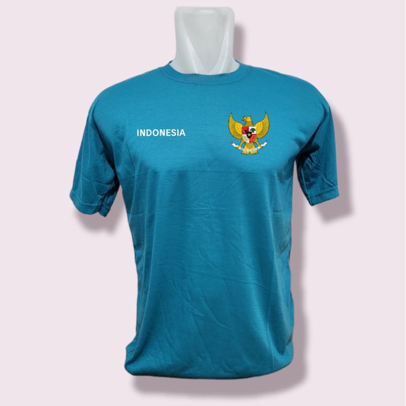 KAOS PRIA UKURAN S M L XL XXL INDONESIA GARUDA