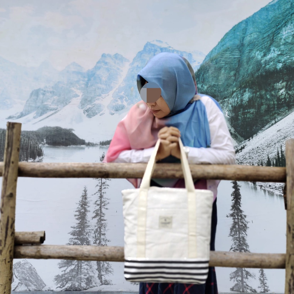 TAS WANITA NUDIE BAG RESLETING KANVAS MODEL TOTE BAG AESTHETIC KEKINIAN KOREA STYLE (BISA COD) UNTUK TOTEBAG KULIAH WANITA DAN PRIA BISA CUSTOM SABLON UNTUK SEMINAR GIFT SOUVENIR PARTAI BESAR DAN KECIL