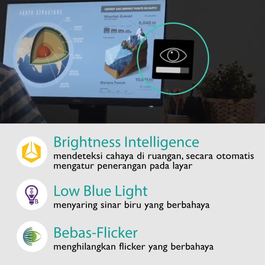 Monitor BenQ GW2480 24inch IPS Full HD HDMI