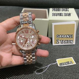 '[ Ôriginál - Garansi 2Th ] Jam Tangan Wanita MK 5735 Mk5735 Aksesoris Fashion Pria Wanita Murah Arl