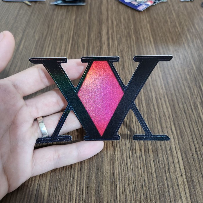 

Sticker Hologram Anime Besar - PSH1308 - Hunter x Hunter - Logo