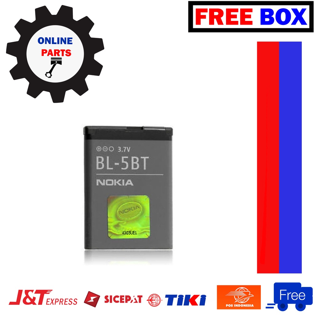 baterai BL-5BT baterai nokia lama baterai nokia bl5bt batre nokia lama batre nokia bl5bt batre nokia