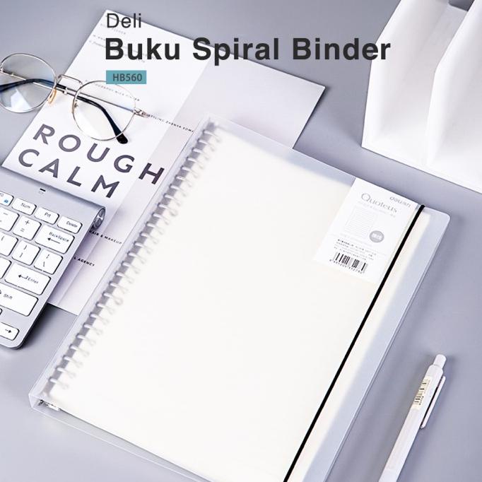 

Deli Loose-Leaf Buku Notebook B5 60Lembar Hb560