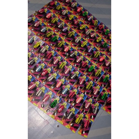 PAKET RESELLER JBX_LURE ISI 25PCS KHUSUS SIZE 3,5 CM CAMPUR