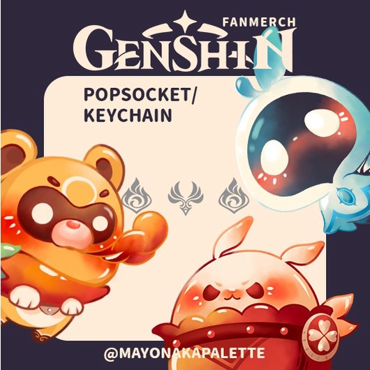 

GENSHIN IMPACT MASCOT POPSOCKET