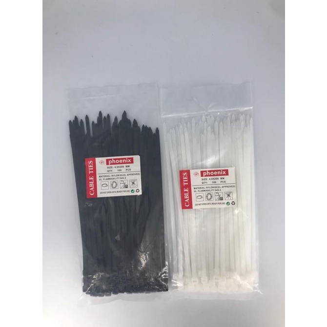 

Kabel Ties Cable Tie 4.8 X 200Mm (20Cm) Cv 200