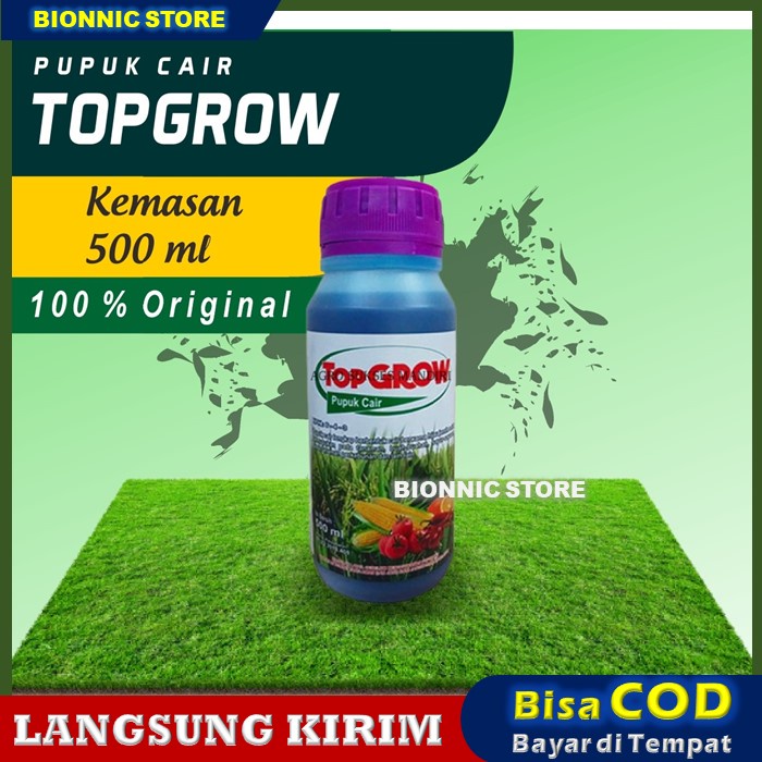 Pupuk Cair untuk Memperbanyak Anakan Padi TOP GROW 500ML Obat untuk Perbanyak Anakan Padi - Pupuk Paling Ampuh untuk Anakan Padi - Pupuk Pelebat Anakan Padi Murah Manjur Terlaris