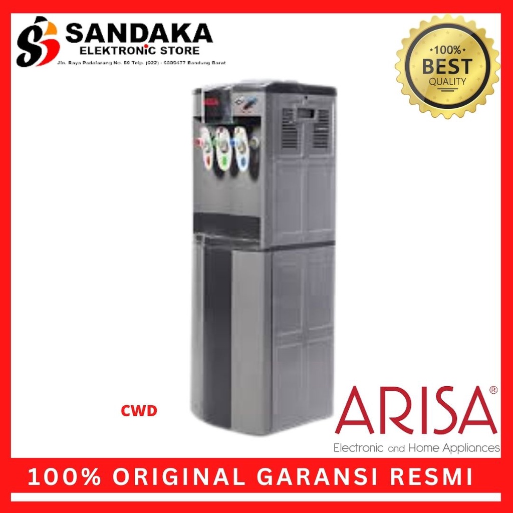 ARISA Dispenser Galon Atas - CWD 1 XL - Dispenser Arisa Tinggi - Dispenser Arisa Galon Atas