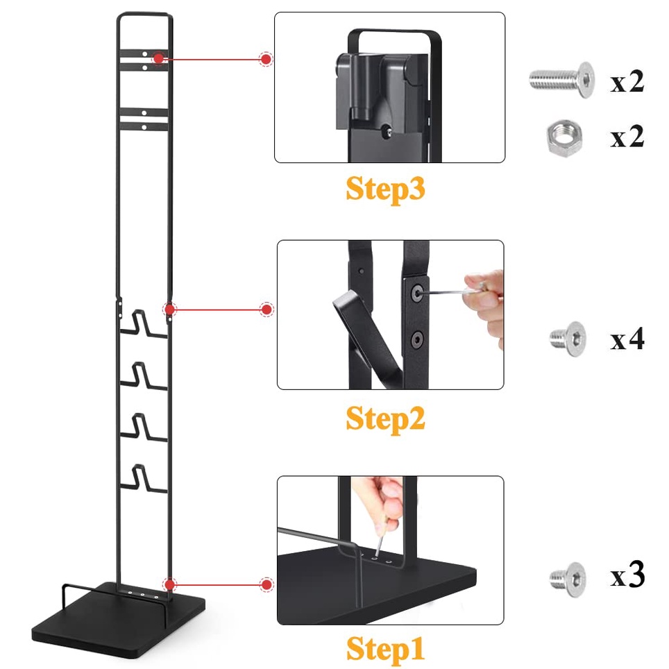 【Untuk Dyson】Stand Rack Vacuum Storage/Dudukan Penyangga Vacuum Cleaner/Bracket Vacuum Cleaner