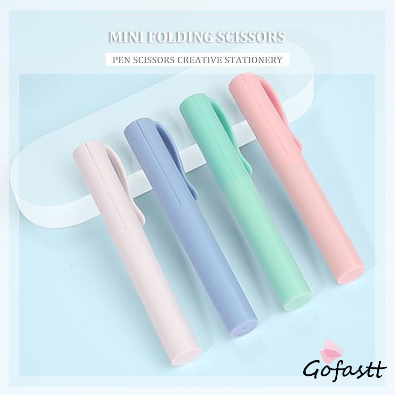 

Gunting Kreatif Jenis Pena Lipat Mini Gunting Seni Siswa/Kertas Cap Alat Tulis G