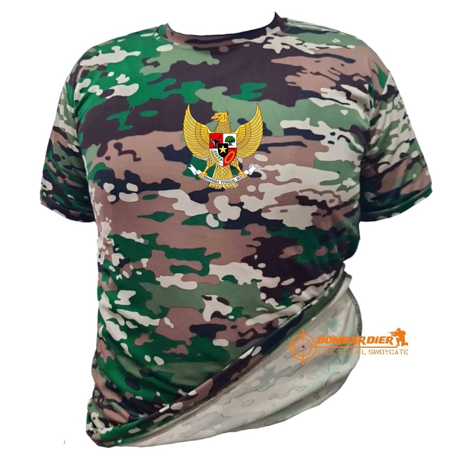 KAOS DRYFIT NKRI TERBARU/KAOS KASAD/KAOS LORENG 2022