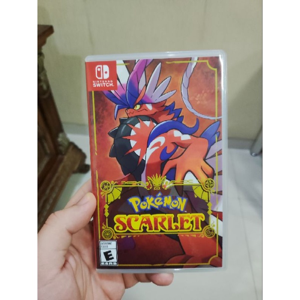 game fisik pokemon scarlet second nintendo switch