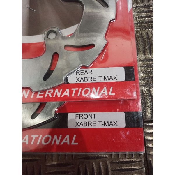 piringan cakram depan belakang Yamaha Xabre TDR Tmax