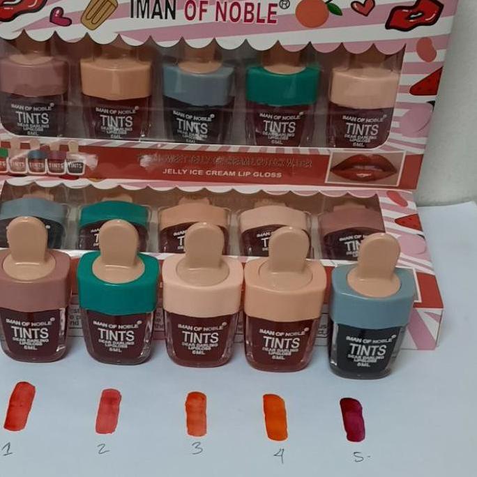 TERLARIS 7734 DEAR DARLING LIP TINT IMAN OF NOBLE BOX JELLY ICE CREAM ︽