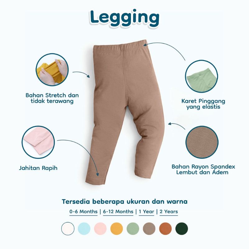 NICE KIDS - LEGGING - LEGGING BAYI - LEGGING ANAK - CELANA ANAK