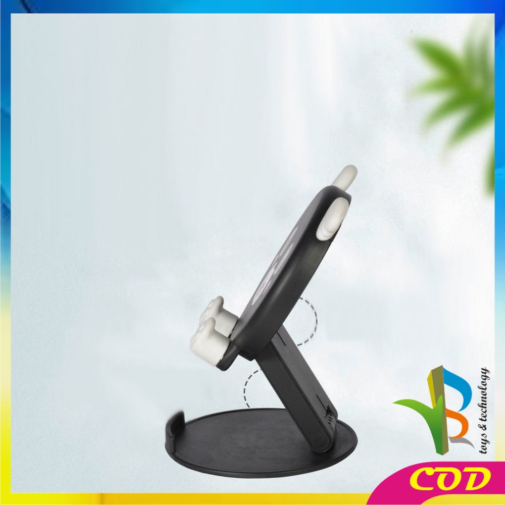 RB-C727 Stand Holder Lipat Motif Animal Karakter Lucu Folding Dekstop Dudukan Hp Multifungsi / Phone Holder Hp Untuk Penyangga Ponsel Tatakan Handphone