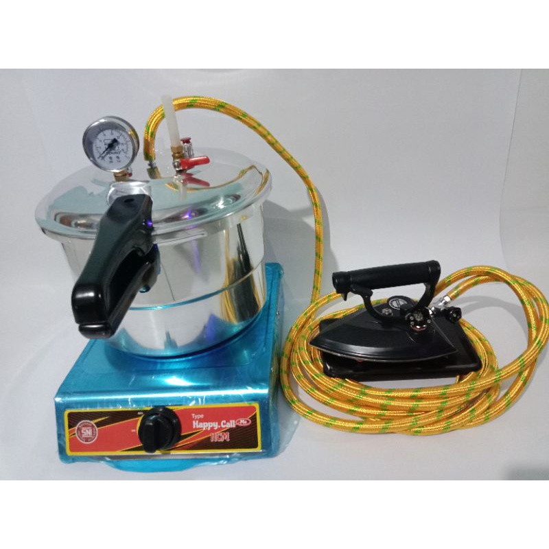 paket lengkap setrika uap presto 12 liter+steam trap+kompor selang dan regulator /setrika uap/setrika uap presto/setrika uap presto loundry/setrika uap boiler loundry/setrika uap loundry