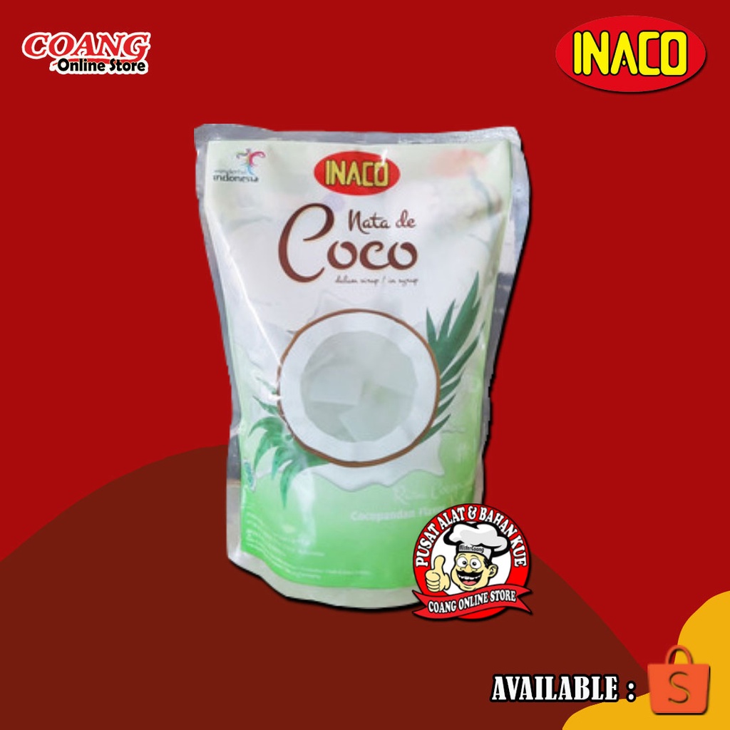 

INACO NATA DE COCO PANDAN 360 GRAM