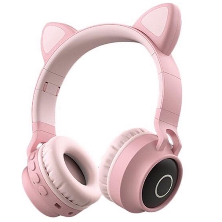Headset Bluetooth 5.0 Cat Ear BT, FM, TF, AUX BT-028C