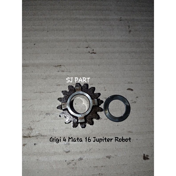Gigi As Ganda Kopling Rasio no.4 mata 16T Yamaha Jupiter Z1 Robot Vega ZR Original Lepasan
