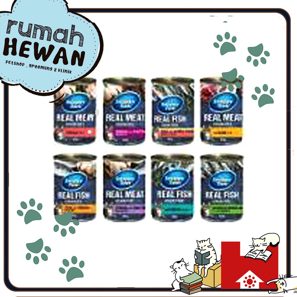 Snappy Tom Adult 400gr - Makanan Kucing Dewasa SnappyTom Kaleng 400 gr