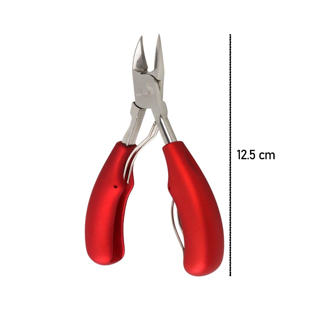 KNIFEZER Gunting Kuku Dead Skin Dirt Remover Type 1 - 317778 - Red - 7CHX61RE