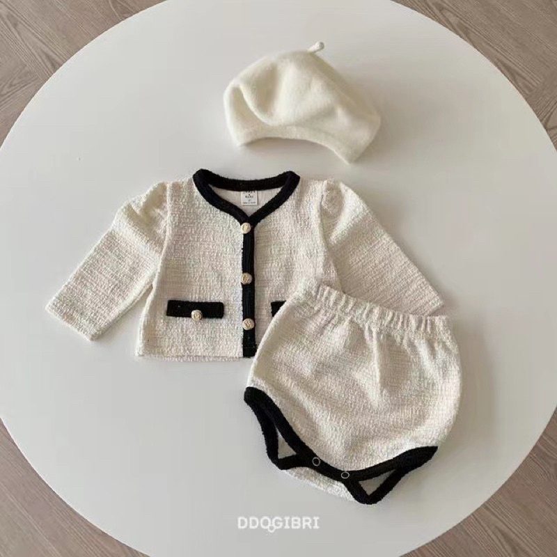 Blazer set bayi anak perempuan