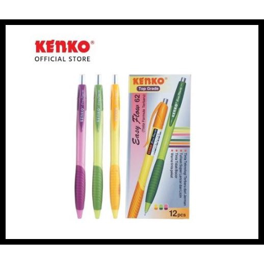 

Ballpoint / Pulpen Easy Flow 62 Kenko