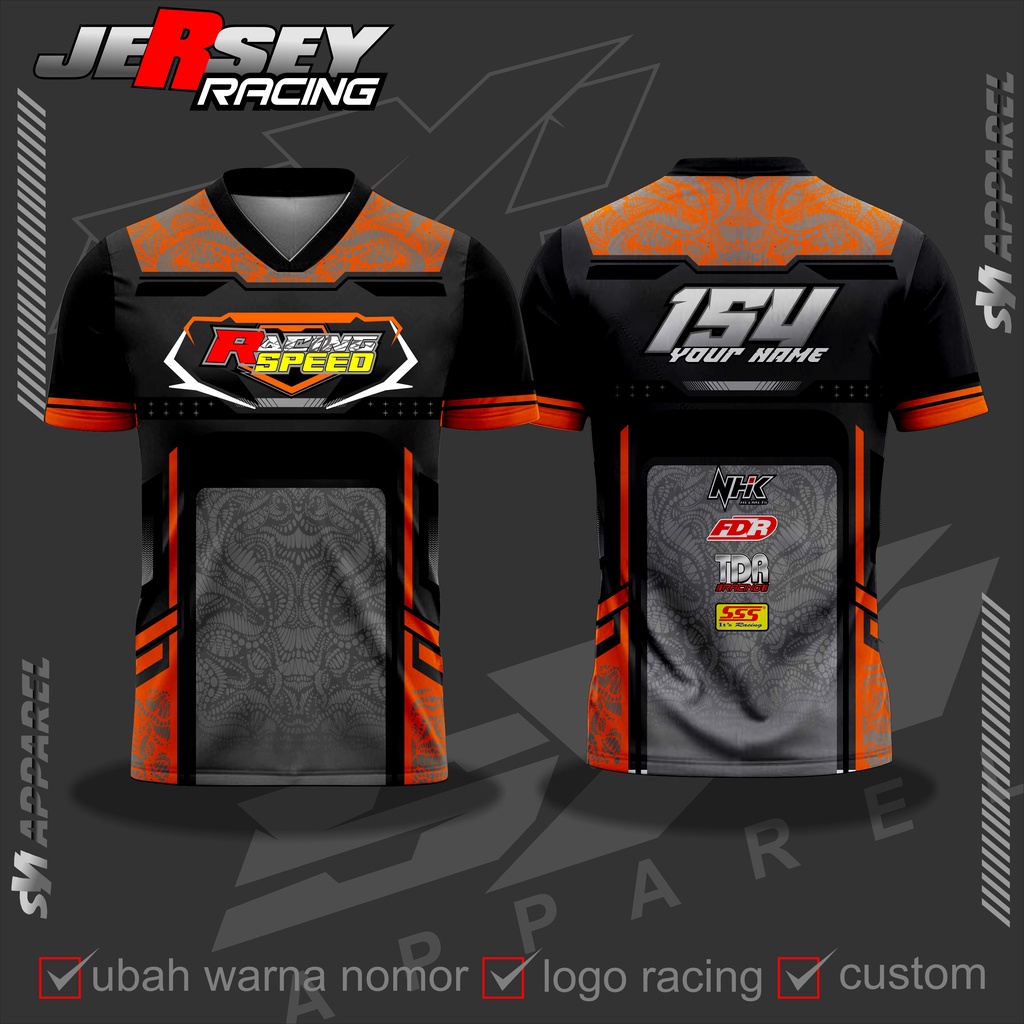 Jersey Racing, Jersey Balap, Team balap, Jersey Tim Racing, Jersey Keren, Kaos Racing, Baju, Kaos Di