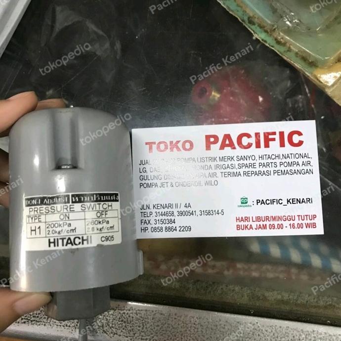 New Otomatis Pompa Air Pompa Hitachi Wmp 280 Asli