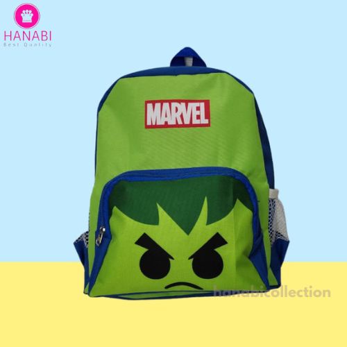 HANABI-tas ransel anak MARVEL tas sekolah tas paud tas tk tas anak laki-laki