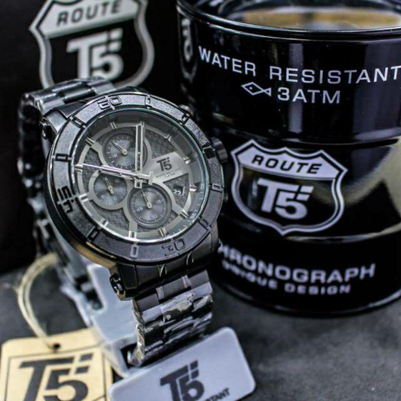 Jam tangan Original T5 strap Rante Stenlistell berkualitas