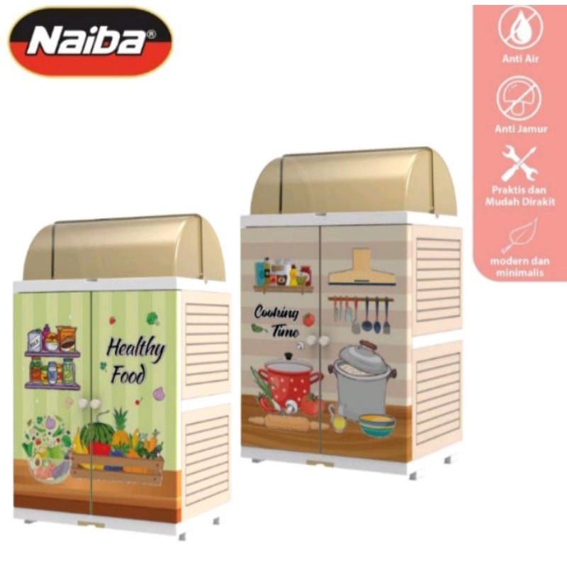 COD RAK PIRING NAIBA SUSUN 3 / RAK PIRING PLASTIK / TEMPAT ALAT DAPUR