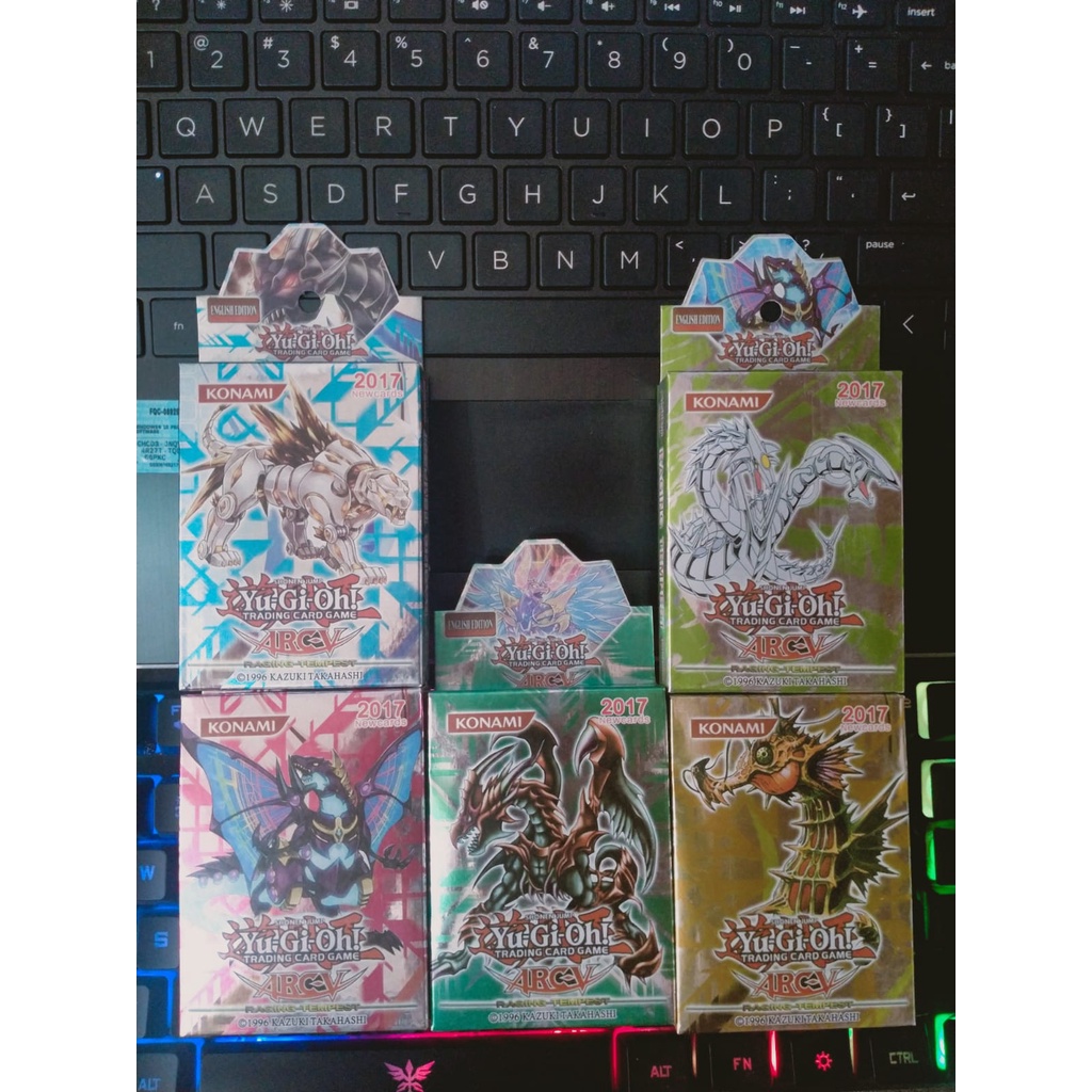 Mainan Kartu Yu Gi Oh Game Konami 1 Box 25 Lembar [ YU GI OH TRADING CRAD ]