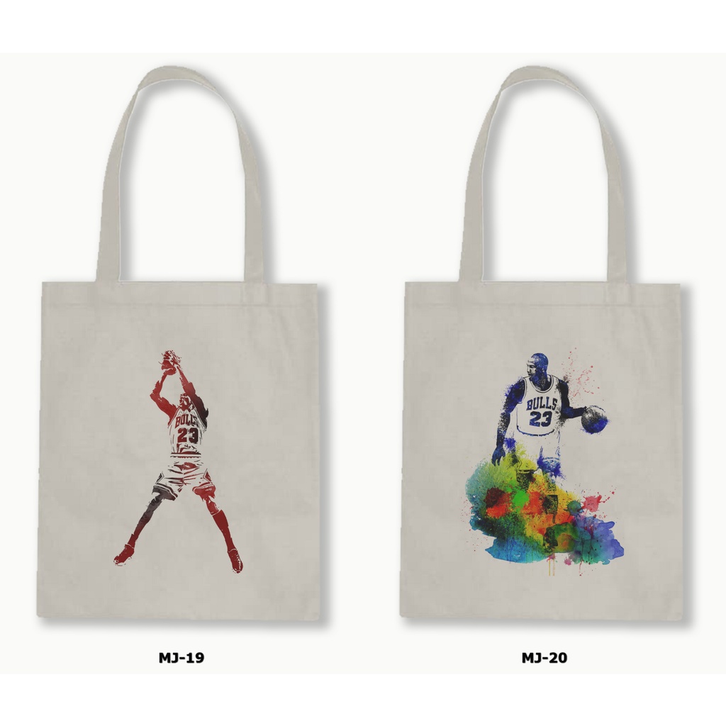 TOTE BAG BLACU - MICHAEL JORDAN 1