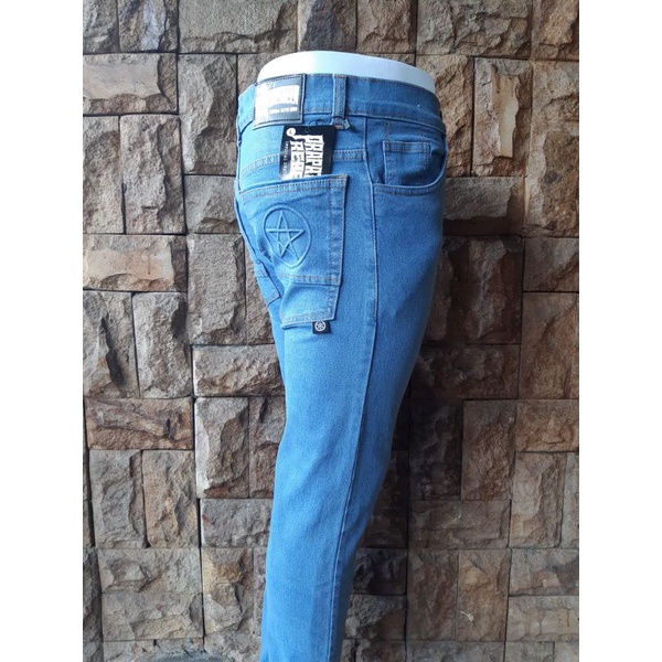 Celana Pria Terlaris/ Celana Jeans /Celana Panjang Prapatan Rebel