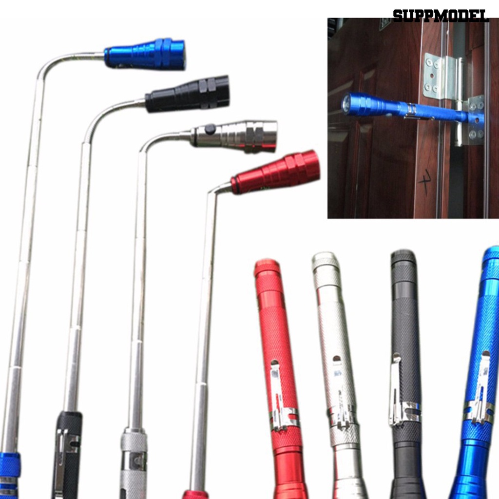 [Dekorasi] Senter Penlight Reparasi Mobil Tekuk Gratis 3-LED ic Ditarik Dengan Klip