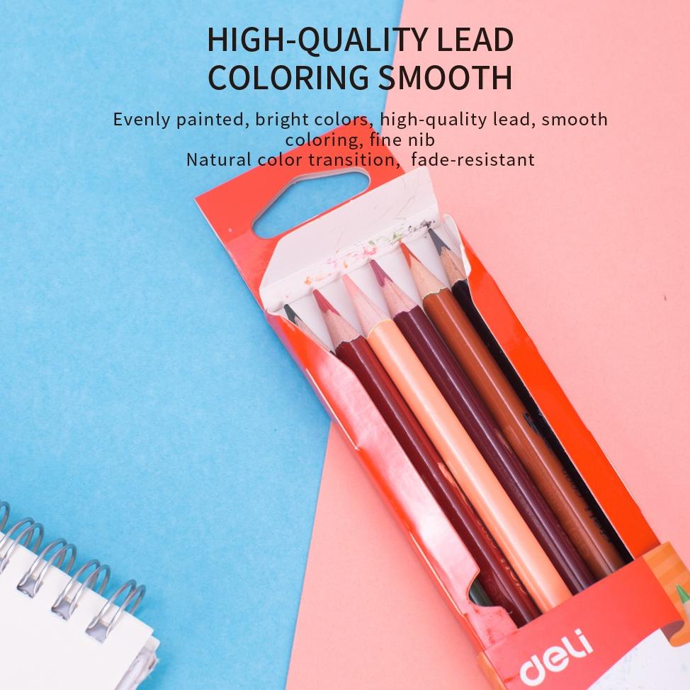 

Update - Deli Pensil Dual Warna 6/12 Warna Lead Pensil Berkualitas Untuk Hasil Warna Yang Halus Ec00500 .,